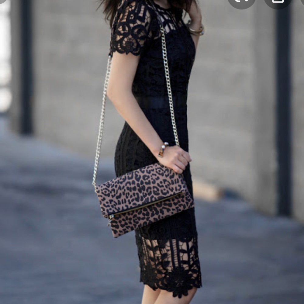 Black lace midi black lace dress medium